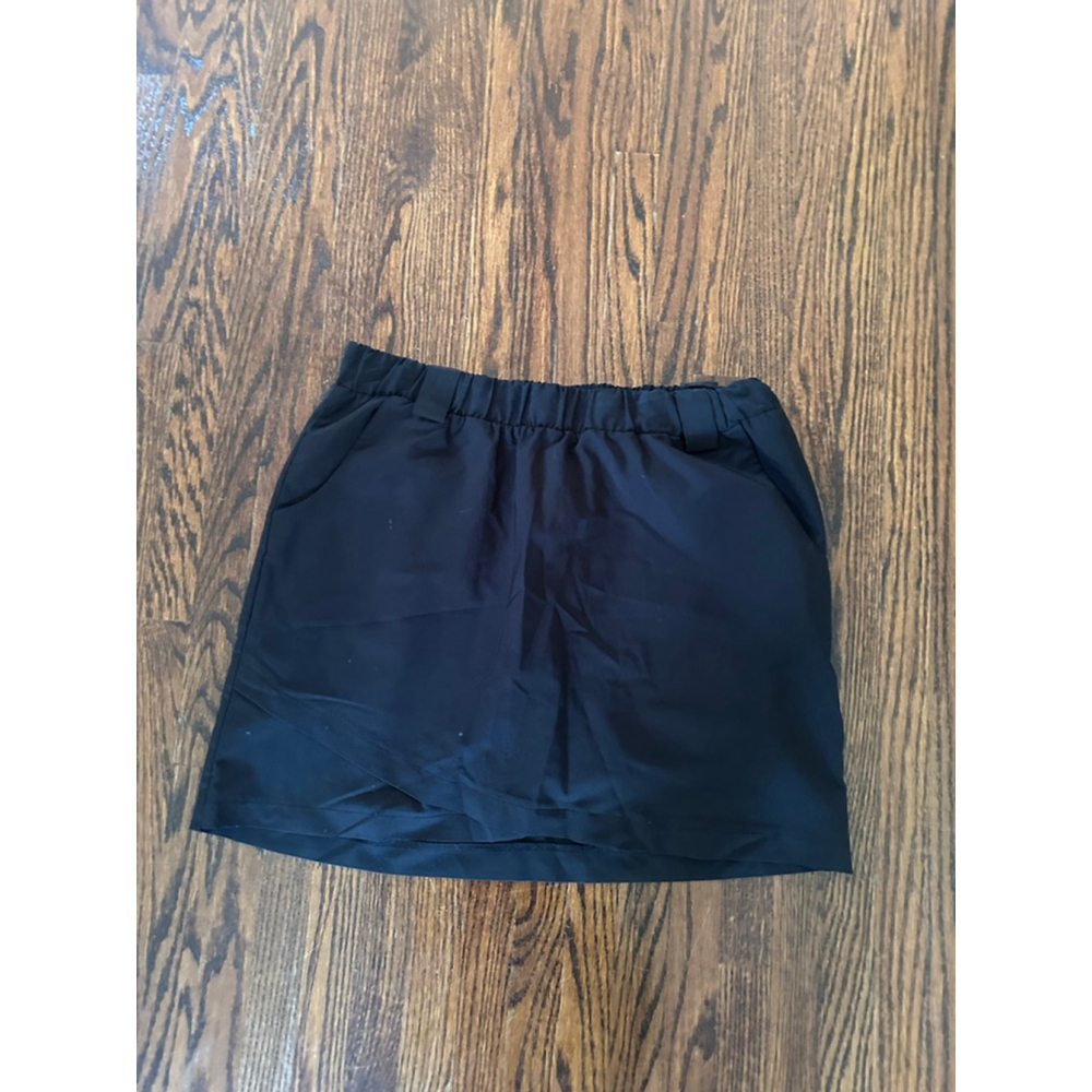 Women PBX Active Black Activewear Mini Skirt L